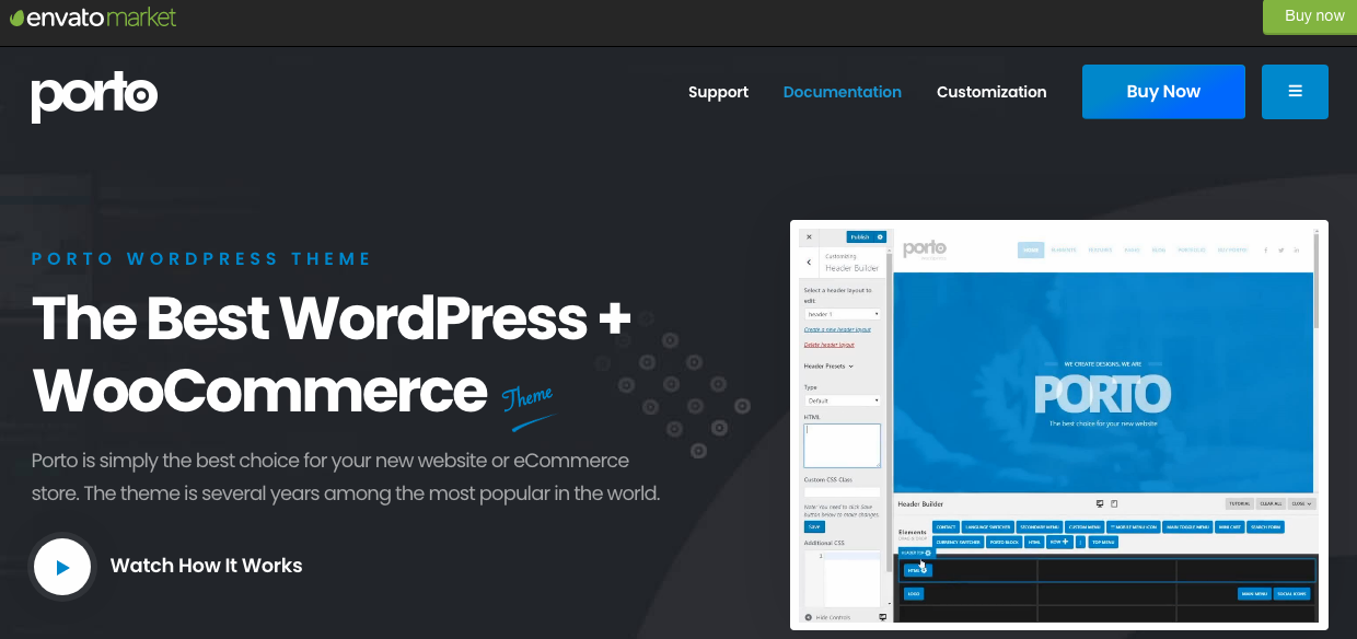 Porto Best Premium WordPress theme