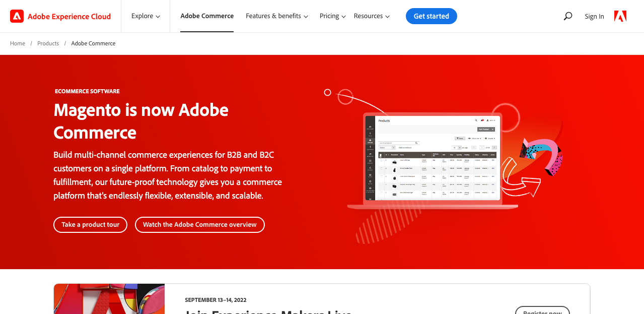 Adobe Commerce | WooCommerce alternatives